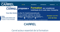 Desktop Screenshot of carrel.fr