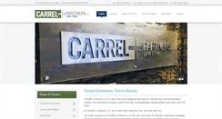 Desktop Screenshot of carrel.com