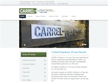Tablet Screenshot of carrel.com